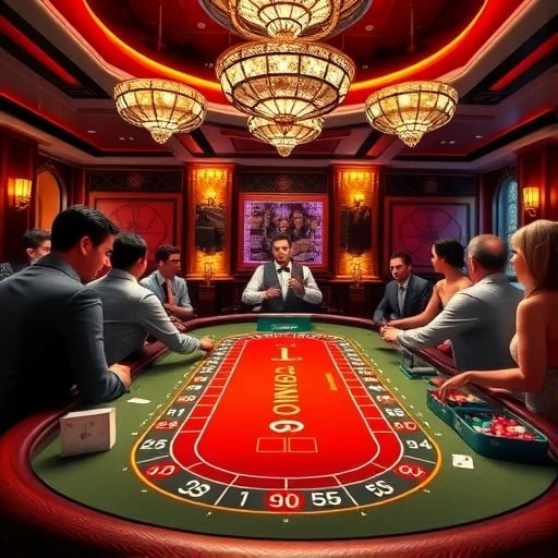 Red Tiger live Dragon Tiger table on permen4d login showing card reveal and payout calculation